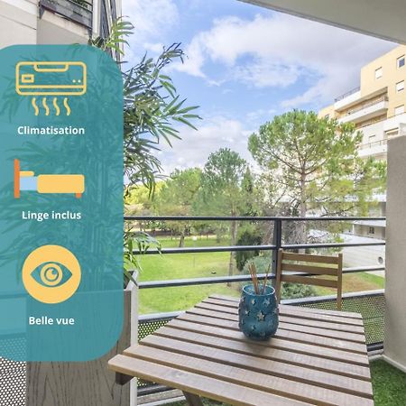 Superbe Appt Port Marianne, Parking Prive, 4 Personnes Apartment Montpellier Exterior photo