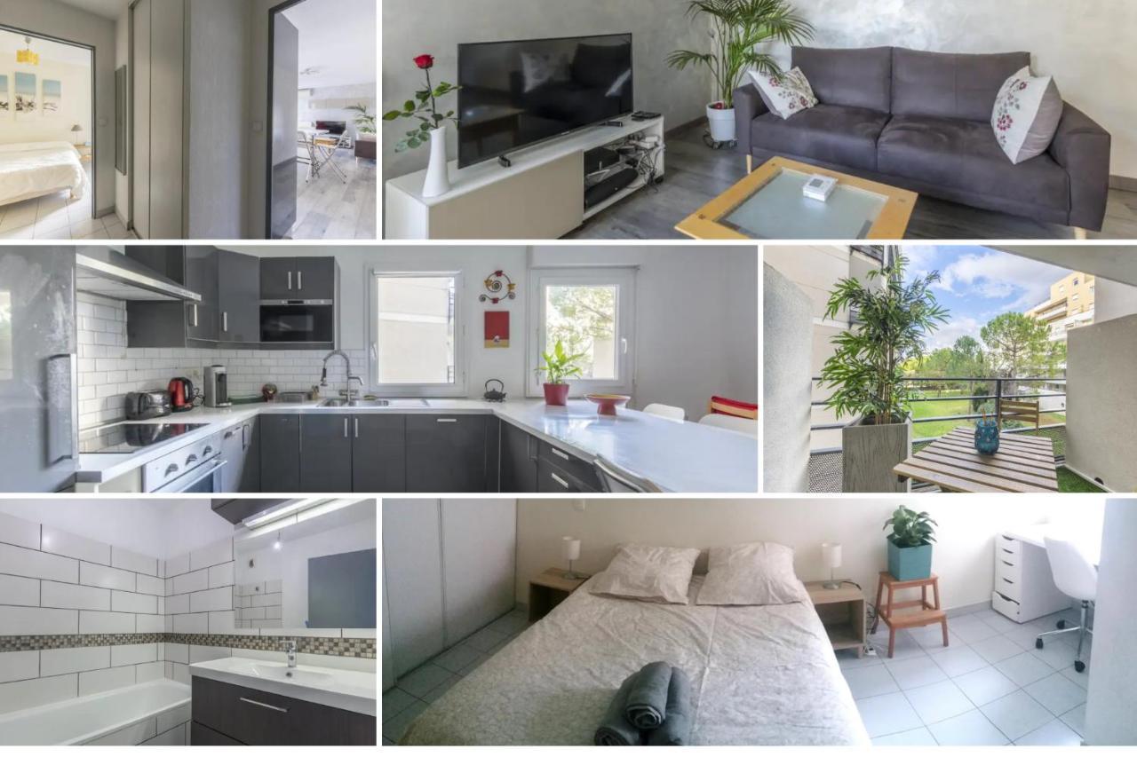 Superbe Appt Port Marianne, Parking Prive, 4 Personnes Apartment Montpellier Exterior photo